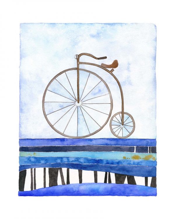 Bici Azul