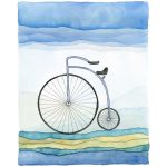 Bici Celeste Y Verde