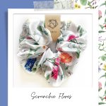 Scrunchie Flores